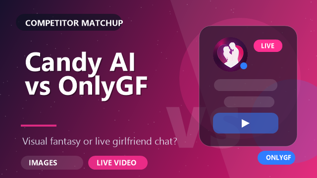 Candy AI vs OnlyGF comparison article illustration