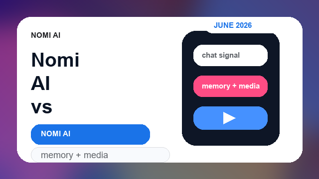 Nomi AI vs OnlyGF: Memory Companion or Visual AI Girlfriend Experience? article illustration